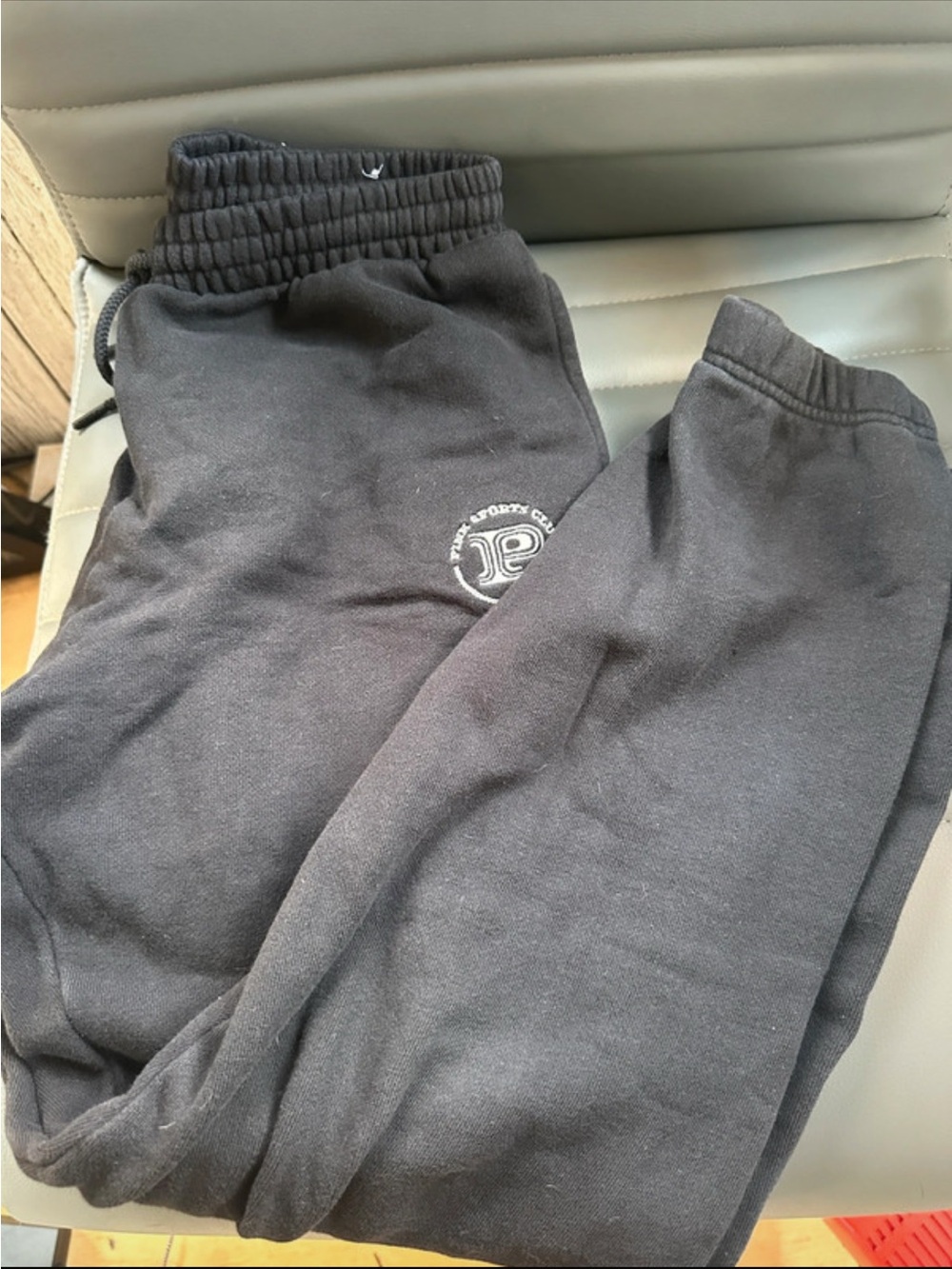 PINK Victoria's Secret Black Jogger Sweatpants